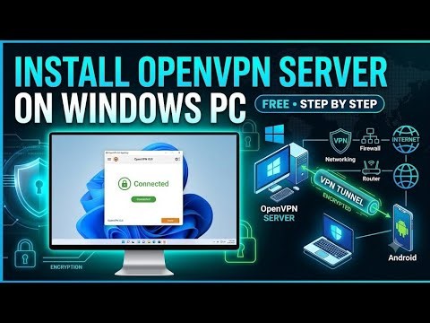 How to Install and Configure an OpenVPN Server on a Windows PC