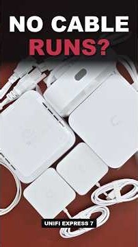 No Cable Runs? I Meshed the UniFi Express 7 #UniFi #ubiquiti #wifi7