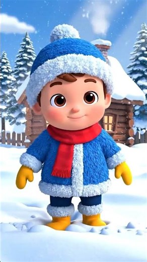 ☃️ Let's Build a Snowman! ❄️ | Winter Fun for Kids | Christmas Cartoon