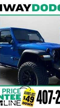 For Sale: 2025 Jeep Wrangler Willys - $67,955 - Located in FL, USA
