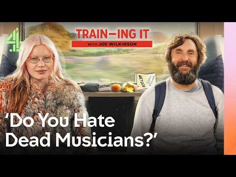 Joe Wilkinson’s HIGH SPEED Interview with Wet Leg’s Rhian Teasdale | Train-ing It | Channel 4