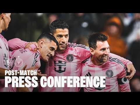 Real Salt Lake vs Inter Miami CF | Post-Match Press Conference