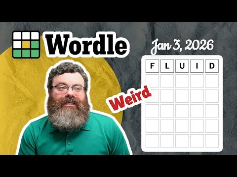 This shouldn't be so hard | Wordle #1659 (Jan 3rd, 2026)