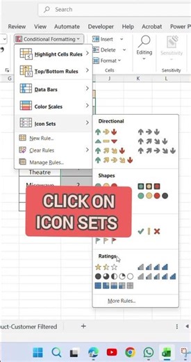 Color Ratings in 30 Seconds – Excel Hack! | Visual Ratings with Conditional Formatting #exceltricks