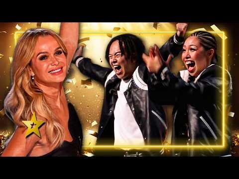 High-Energy Japanese Dance Group Win The GOLDEN BUZZER on Britain's Got Talent 2026!