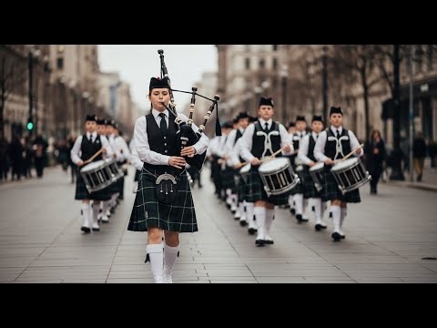 Legendary Highland March – Army Of Bagpipes | Epic Scottish Bagpipes & War Drums
