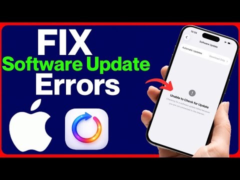 How to Fix Software Update Error iPhone