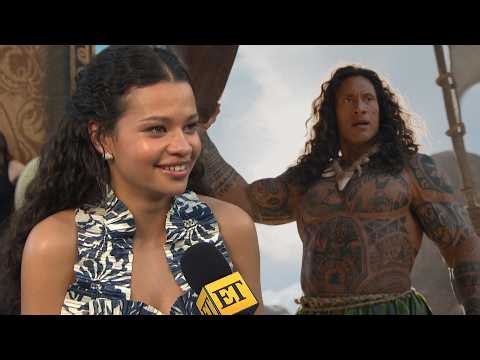 Moana's Catherine Laga'aia Was STUNNED By Dwayne Johnson's Maui Transformation (Exclusive)