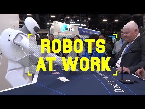 Humanoid robots deal cards, grab groceries at CES 2026 | REUTERS
