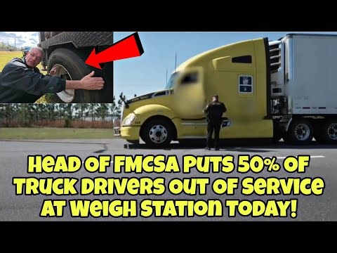 Head Of FMCSA Puts 50% Of Truck Drivers Out Of Service At Weigh Station For English Proficiency 