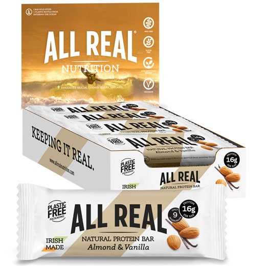 Almond Vanilla Protein Bar 50g x 12 bars