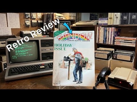 Reviewing the Rainbow The Color Computer Magazine December 1985 -Tandy Computer 