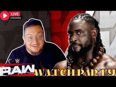 WWE Monday Night RAW Watch Along | Oba Femi Open Challenge Begins| The Kraken