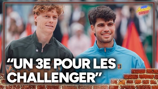 Roland-Garros : "Sinner et Alcaraz auront besoin d'un 3e challenger" pense Cornet