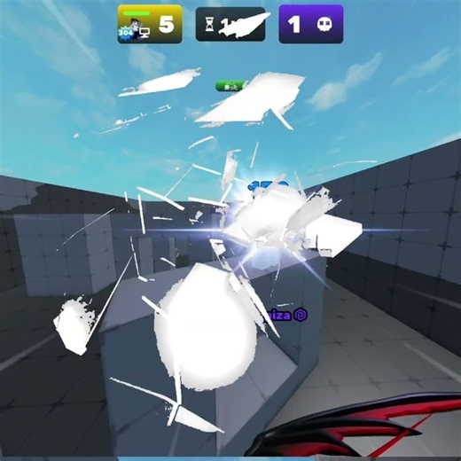 ナイフの新スキン使ってみた #roblox #rivals #ロブロックス #ライバル