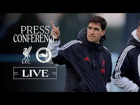 Press Conference: Liverpool vs Brighton | Andoni Iraola | Pre-match update