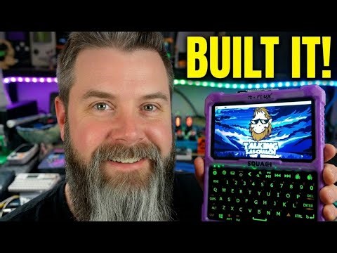 I Built My Own Cyber Deck and It Looks INSANE! (Pi Flux Build)