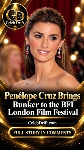 🎬✨ Penélope Cruz Steals the Spotlight at the BFI London Film Festival! Celebrity News | Daily Update