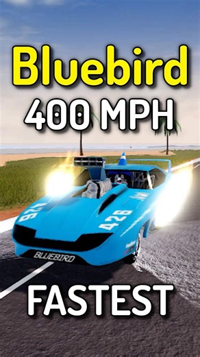 BLUEBIRD DRAGSTER is FASTEST New Car in Roblox Jailbreak JBX UPD