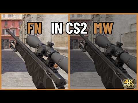 AWP Graphite | CS2 All Floats In-Game Showcase [4K]