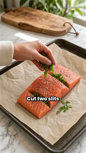 Parchment Baked Salmon | 25-Min Healthy Dinner