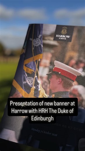 What do HRH The Duke of Edinburgh and ABBA have in common? That’s not a question I thought I’d be asking, but… I was delighted to be invited to Harrow School today for the Presentation of Banners… | Andrew De Silva