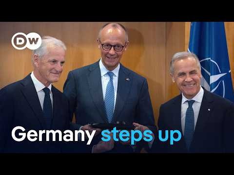 Germany boosts defense role at NATO summit | DW News
