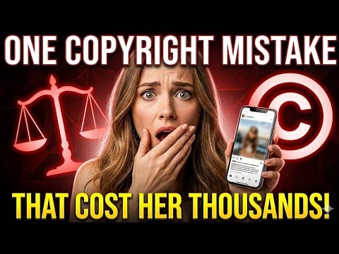 Copyright Mistake That Cost Her Thousand| Real Case Explained