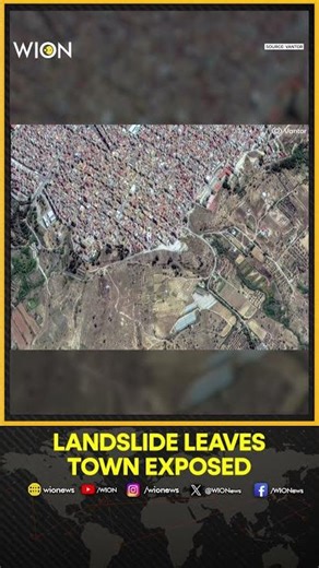 Still Images Reveal Sicily Town After Devastating Landslide | Town Left Exposed | WION