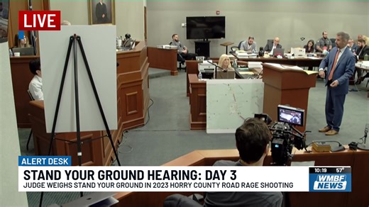 LIVE: Day 3 of stand-your-ground hearing in Spivey case Warning: Some explicit language may be used during the hearing | WMBF News