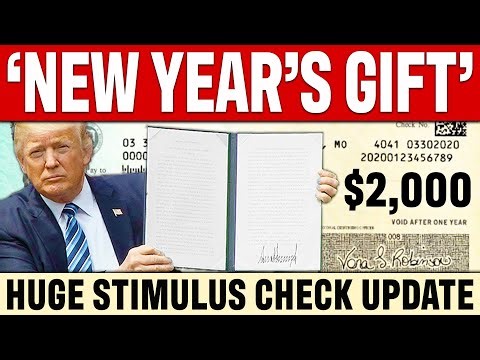 STIMULUS ON NEW YEAR?! Trumps $2000 Check Update | Relief Coming in 2026?