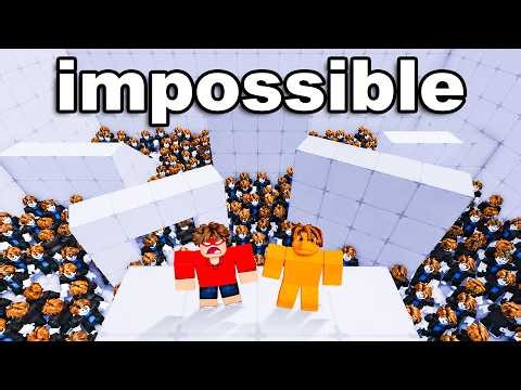 2 YouTubers VS 100 Noobs!