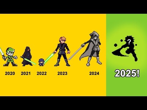 Redrawing the same sprite every year! | 2025 Edition
