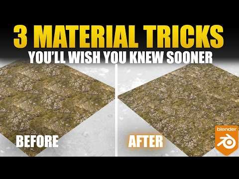 3 Blender Material Tricks You’ll Wish You Knew Sooner