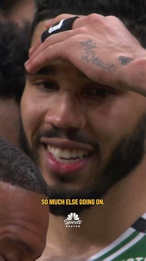 Sam Hauser will never forget this NBA Finals moment with Jayson Tatum