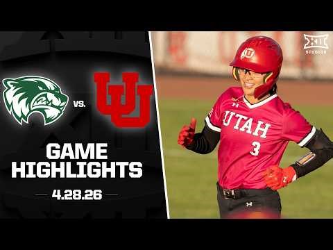 Utah Valley vs. Utah Highlights (4.28.26) | 2026 Big 12 Softball