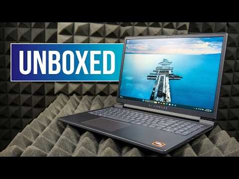 Alienware 15.3" Gaming Laptop (AMD Ryzen 5 220/16GB RAM/512GB SSD/GeForce RTX 4050) Unboxing