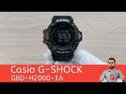 Measuring It All: Casio G-SHOCK GBD-H2000-1A / Watch Review / Unboxing