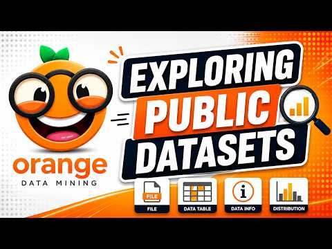 Experiment 1: Exploring Public Datasets in Orange Data Mining | Applications of AI