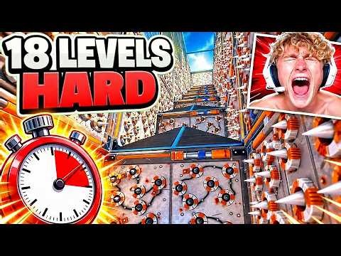 The Video Doesn't End Until I Beat HARDEST Deathrun Fortnite...