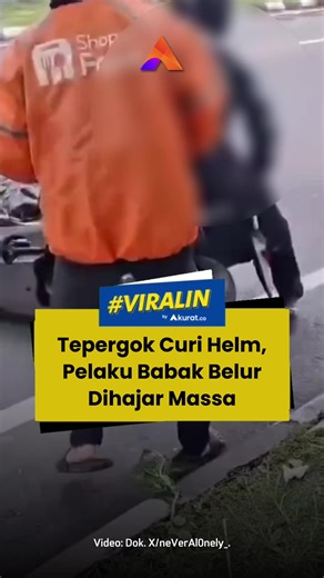 Pencurian Helm di Solo Baru: Pelaku Dihajar Masa