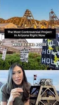 Arizona’s Massive Copper Mine: Sacred Land vs Economic Goldmine? ⛏️💰