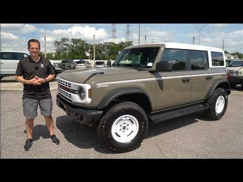 The 2026 Ford Bronco V6 Heritage Edition is BETTER than a Toyota 4Runner