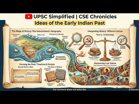 Ancient India Ch. 1: Sources, Scripts & Periodization | Upinder Singh & NCERT Simplified
