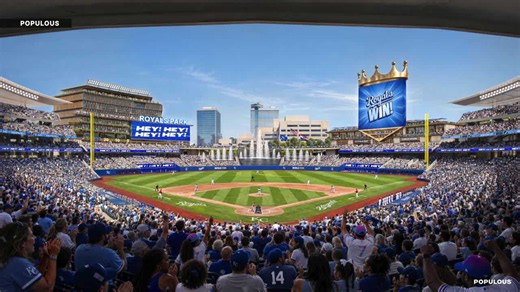 Royals reveal plans for new downtown Kansas City ballpark