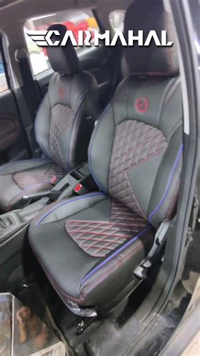 Carmahal successfully installed an Autoform brand seat cover and Steering wrape in the Nexa Fronx.