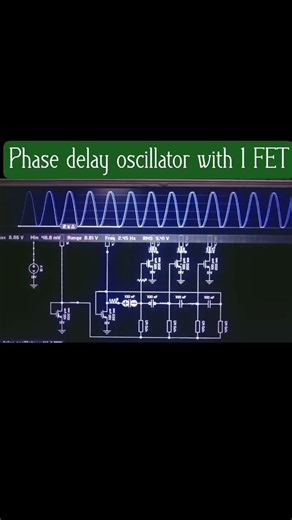 #PhaseDelayOscillator#FETOscillator#RCPhaseShiftOscillator#AnalogElectronics#ElectronicsEngineering