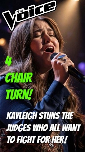 KAYLEIGH TURNS ALL 4 JUDGES!! with "WHEN I CALL YOUR NAME" (STRIPPED VOCALS) THE VOICE USA 2026🎵
