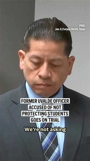Former Uvalde officer accused of not protecting students goes on trial