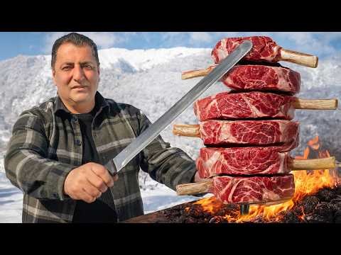 The World's First Doner With Incredible Tomahawk Steaks